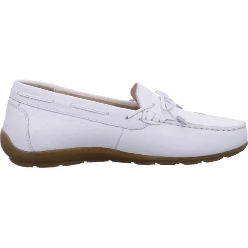 Weiße Damenloafer Slip-On Schuh , Damen, Größe: 40 EU - Ara - Modalova