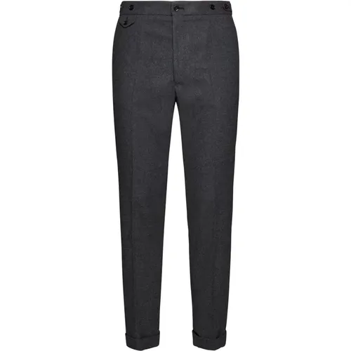 Tailored Pressed-Crease Trousers , male, Sizes: L, XL - Dolce & Gabbana - Modalova