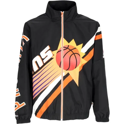 NBA Phoenix Suns Windbreaker Jacke , Herren, Größe: S - Mitchell & Ness - Modalova