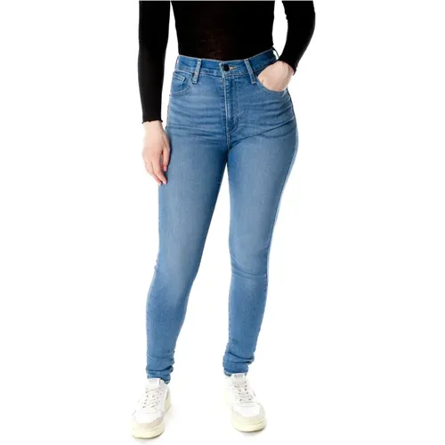 Levi's, Mile High Super Skinny Fit Jeans , Damen, Größe: W24 L30 - Levis - Modalova