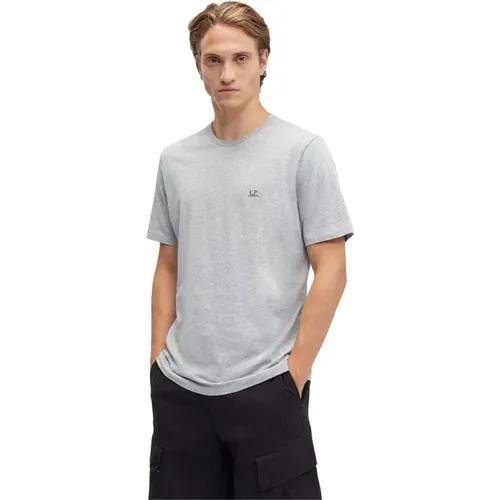 Kurzarm T-Shirt , Herren, Größe: L - C.P. Company - Modalova