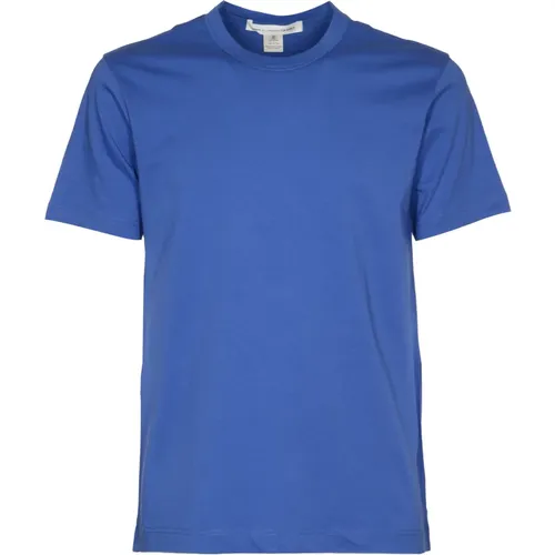 Logo Rücken Baumwolle Jersey T-shirts Polos , Herren, Größe: L - Comme des Garçons - Modalova