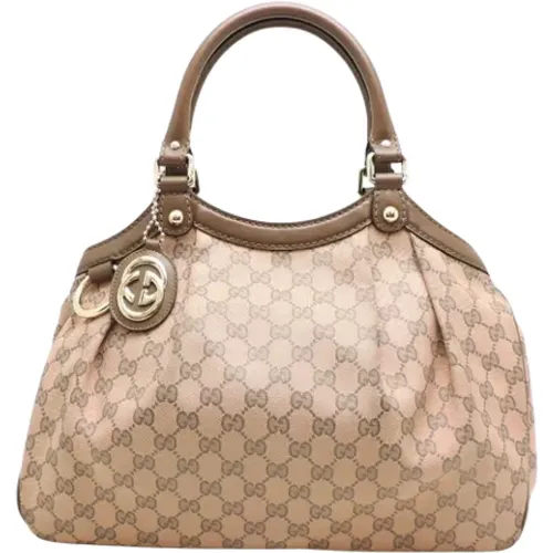 Pre-owned Canvas gucci-bags , female, Sizes: ONE SIZE - Gucci Vintage - Modalova