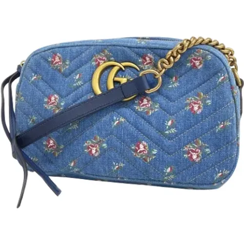 Pre-owned Denim gucci-bags , female, Sizes: ONE SIZE - Gucci Vintage - Modalova