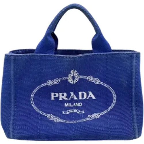 Pre-owned Canvas prada-bags , female, Sizes: ONE SIZE - Prada Vintage - Modalova