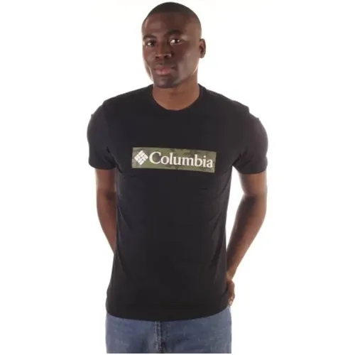 Herren T-Shirt , Herren, Größe: M - Columbia - Modalova