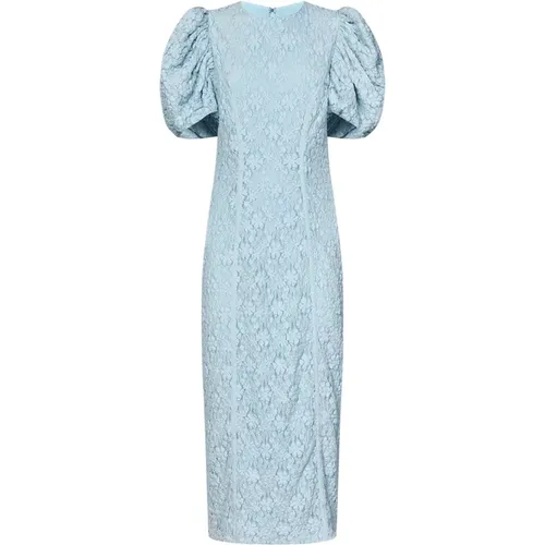 Clear Puff Sleeve Dress , female, Sizes: L, M - Rotate Birger Christensen - Modalova
