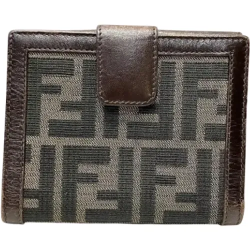 Pre-owned Canvas wallets , unisex, Sizes: ONE SIZE - Fendi Vintage - Modalova