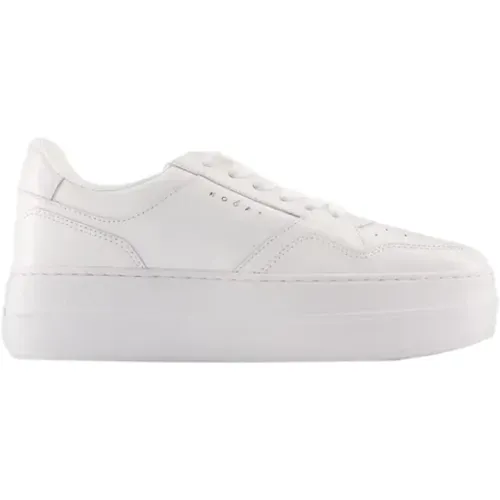 Leder sneakers , Damen, Größe: 40 EU - Hogan - Modalova