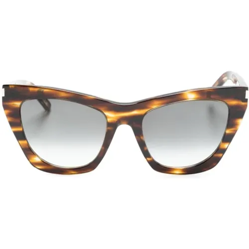 Stylische Occhiali Sonnenbrille , Damen, Größe: ONE Size - Saint Laurent - Modalova