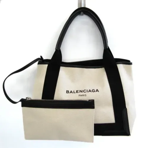 Pre-owned Canvas handbags , unisex, Sizes: ONE SIZE - Balenciaga Vintage - Modalova