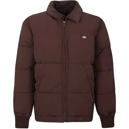 Logo Nylon Jacke , Herren, Größe: L - Dickies - Modalova