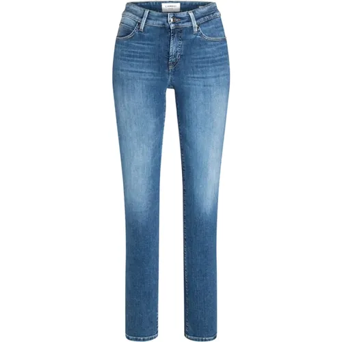 Comfortable Denim Skinny Jeans , female, Sizes: 2XS - CAMBIO - Modalova