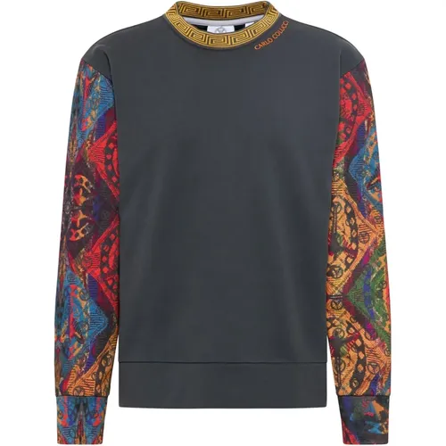 Michiel Sweatshirt , male, Sizes: 2XL, XL, M - carlo colucci - Modalova