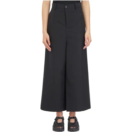 Asymmetrische Wollhose , Damen, Größe: S - Junya Watanabe - Modalova