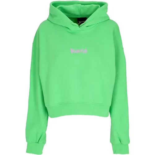 Leichter Hoodie mit großem Logo , Damen, Größe: M - Disclaimer - Modalova