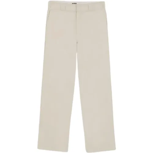 Flex Work Trousers in Whitecap Gray , male, Sizes: W30, W33, W31, W32, W29, W34 - Dickies - Modalova