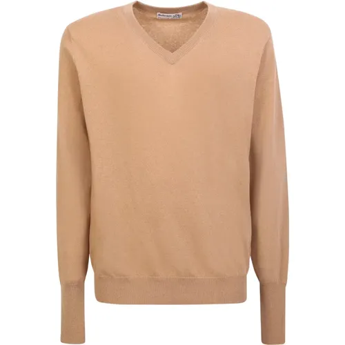 Neck cashmere pulloer by , male, Sizes: 3XL - Ballantyne - Modalova