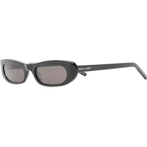 SL 557 Shade 001 Sunglasses , female, Sizes: 53 MM - Saint Laurent - Modalova