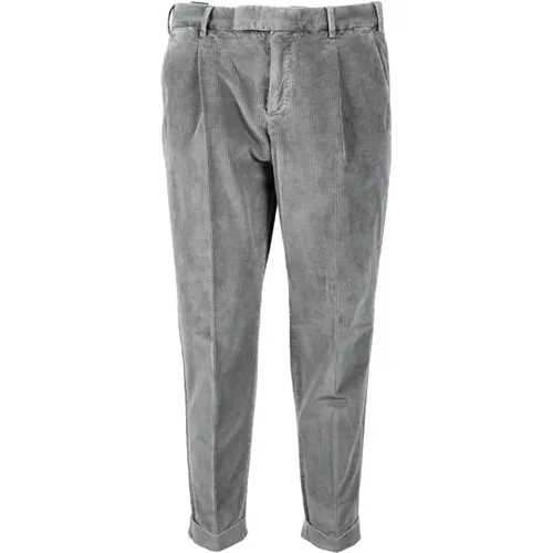 Slim Fit Hose aus Baumwollmischung , Herren, Größe: S - PT Torino - Modalova