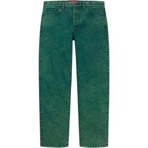 Limited Edition Overdyed Jeans , male, Sizes: W38 - Supreme - Modalova