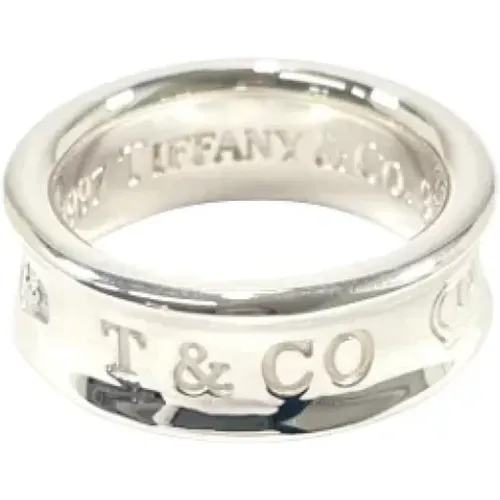 Pre-owned Silver rings , female, Sizes: ONE SIZE - Tiffany & Co. Pre-owned - Modalova