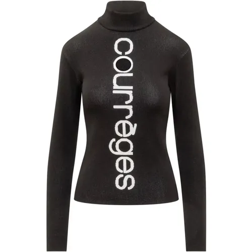 Stylischer Pullover , Damen, Größe: XS - Courrèges - Modalova