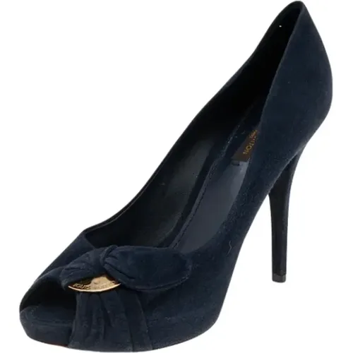 Pre-owned Wildleder heels , Damen, Größe: 40 EU - Louis Vuitton Vintage - Modalova