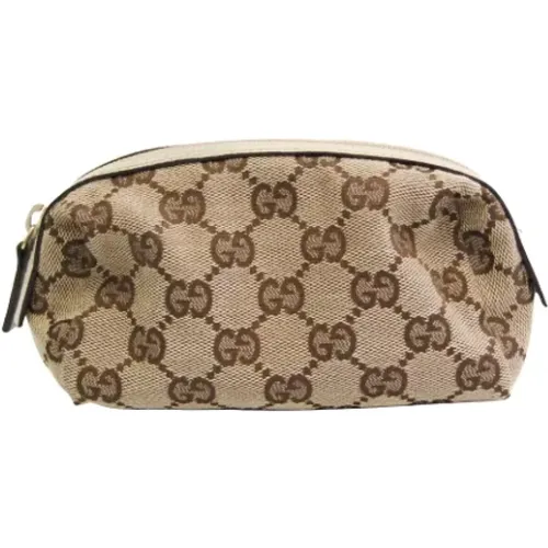 Pre-owned Canvas gucci-bags , female, Sizes: ONE SIZE - Gucci Vintage - Modalova