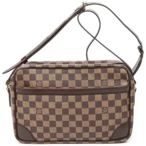 Pre-owned Coated canvas shoulder-bags , female, Sizes: ONE SIZE - Louis Vuitton Vintage - Modalova