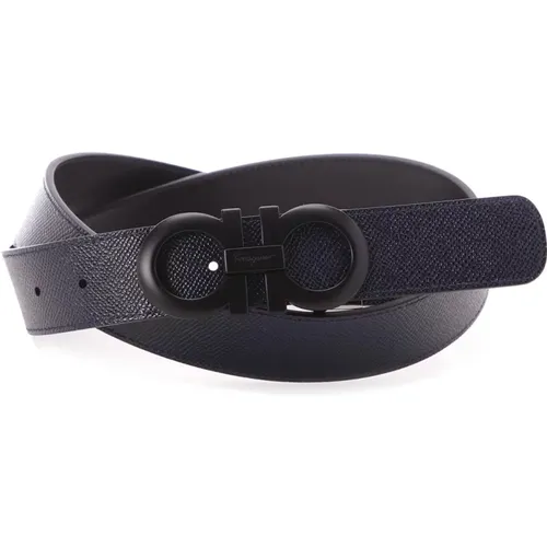 Adjustable Reversible Belt , male, Sizes: 100 CM, 95 CM, 85 CM, 105 CM, 90 CM, 110 CM - Salvatore Ferragamo - Modalova