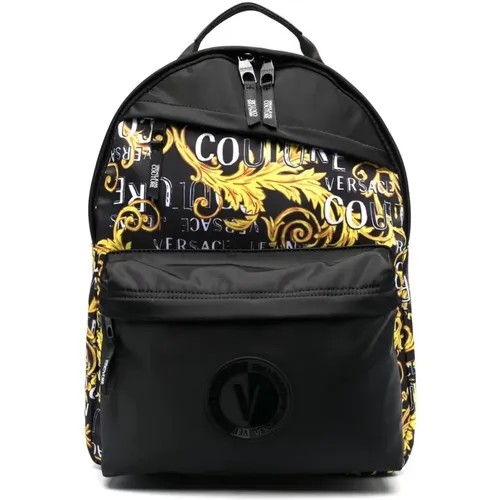 Backpack , male, Sizes: ONE SIZE - Versace Jeans Couture - Modalova