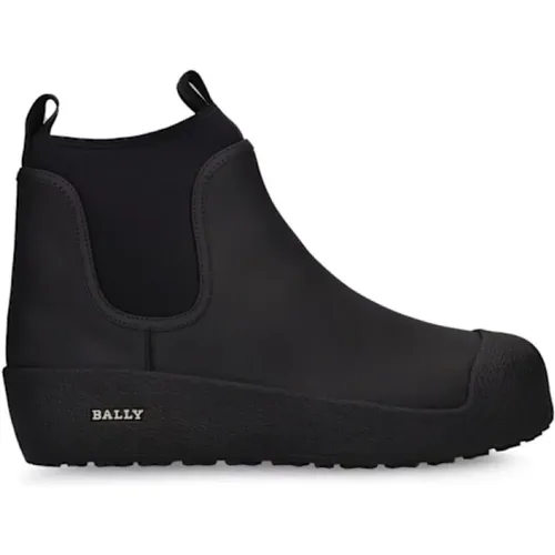 Schwarze Leder Winterstiefel , Damen, Größe: 37 EU - Bally - Modalova