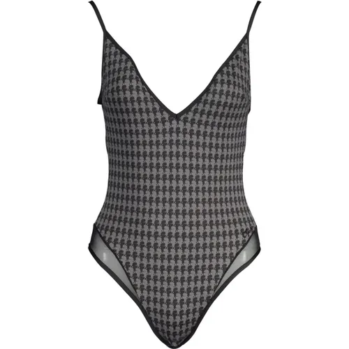 Strandmode Badeanzug Damen Schwarz - Karl Lagerfeld - Modalova