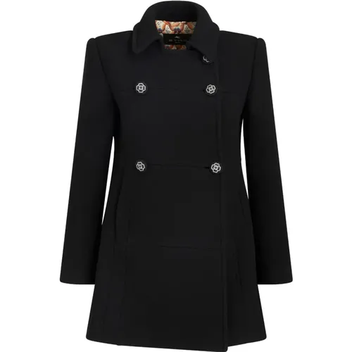 Floral Peacoat , female, Sizes: S - ETRO - Modalova