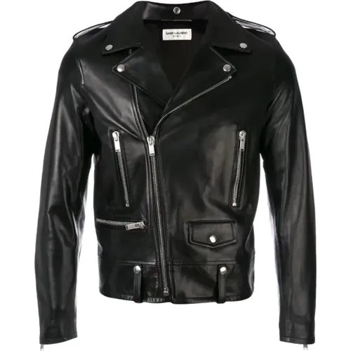 Stylish Jacket for Men , female, Sizes: M - Saint Laurent - Modalova