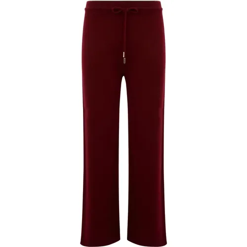 Bordeaux Hose , Damen, Größe: S - Vanisé - Modalova