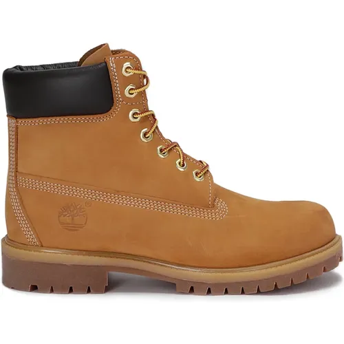 Wasserdichter Stiefel mit Schnürung und runder Zehenpartie , Herren, Größe: 40 EU - Timberland - Modalova