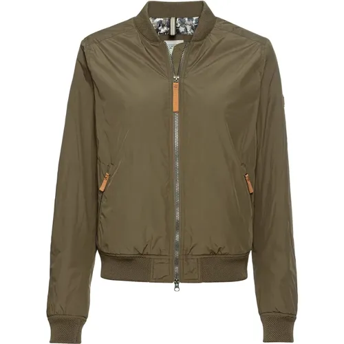 Blouson aus recyceltem Polyester , Damen, Größe: L - camel active - Modalova