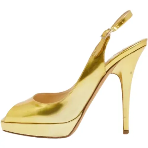 Pre-owned Leather heels , female, Sizes: 5 UK - Jimmy Choo Pre-owned - Modalova