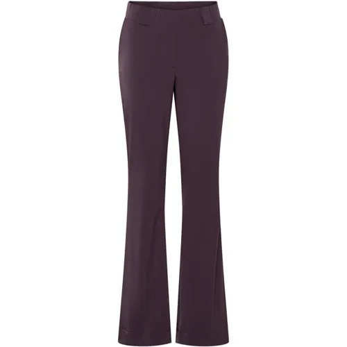 Flare Travel Hose Bordeaux , Damen, Größe: 2XL - &Co Woman - Modalova