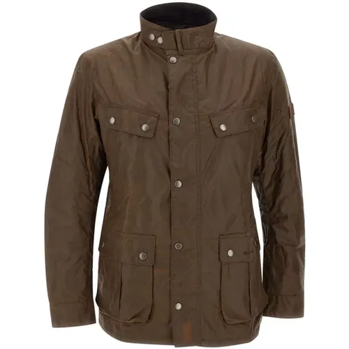 Braune Jacken für Herren Barbour - Barbour - Modalova