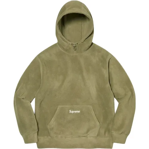 Limitierte Auflage Kapuzenpullover Light Olive , Herren, Größe: L - Supreme - Modalova