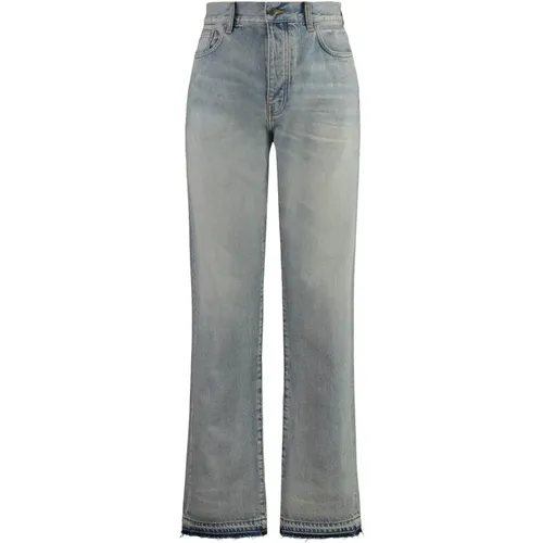 Vintage Straight-Leg Jeans , Herren, Größe: W32 - Amiri - Modalova