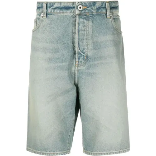 Stylish Denim Shorts for Men , male, Sizes: W31, W33, W30, W32 - Kenzo - Modalova