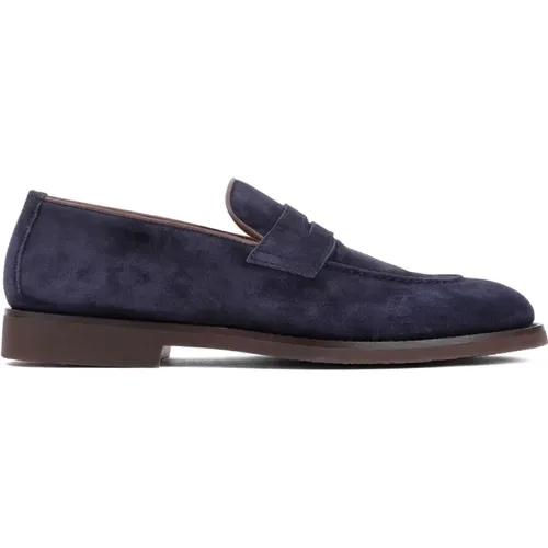 Suede Loafer Shoes , male, Sizes: 8 UK, 10 UK, 8 1/2 UK - BRUNELLO CUCINELLI - Modalova