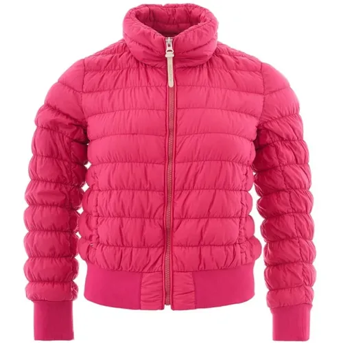 Fuchsia Elegance Polyamide Jacket , female, Sizes: XS - Woolrich - Modalova