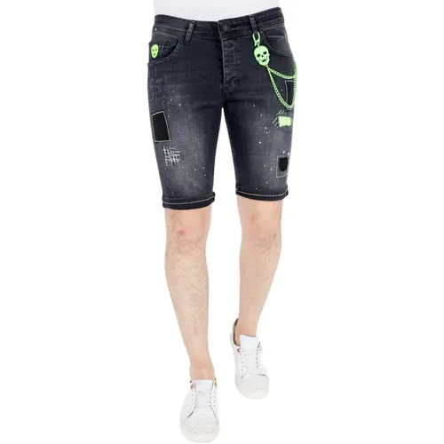 Shorts Jeans Herren - 1045 , Herren, Größe: W31 - Local Fanatic - Modalova
