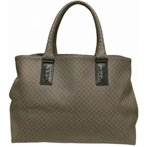 Pre-owned Leather totes , female, Sizes: ONE SIZE - Bottega Veneta Vintage - Modalova