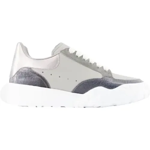 Leder sneakers , Damen, Größe: 40 EU - alexander mcqueen - Modalova